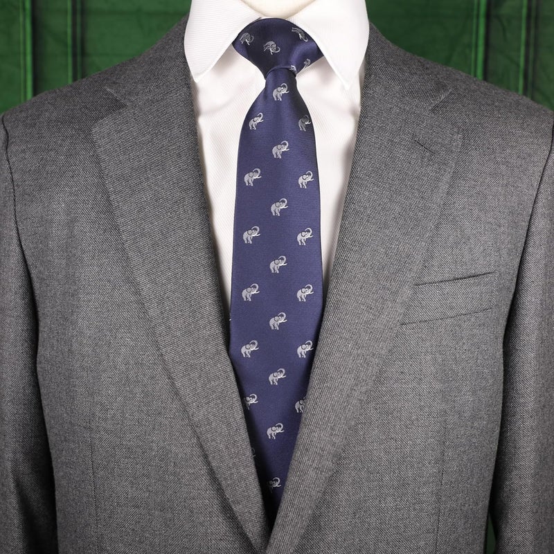 MENDEPOT Animal Pattern Necktie With Gift Box Sea Animal Pattern Tie Father's Day Birthday Gift Tie - Image 2